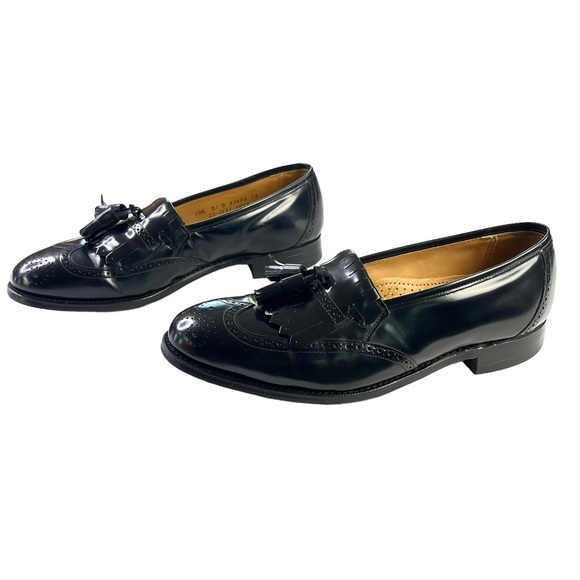 Johnston & Murphy Optima Wing Tip Tassel Loafers Mens‎ Dress Shoes Size 10.5 main image 4